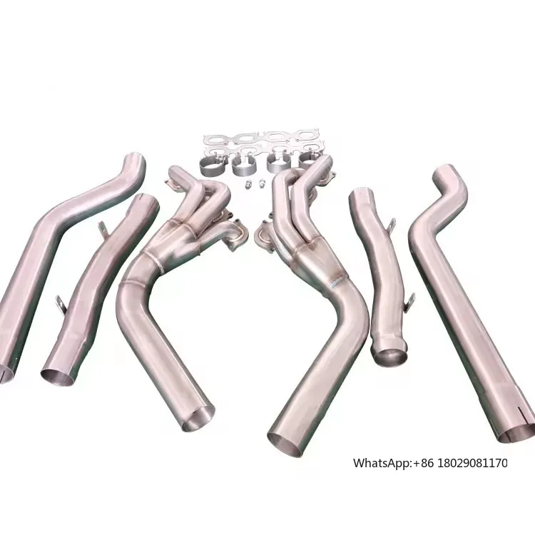 Длинные трубчатые матовые головки и средние трубы Xinaote Performance с болтом для