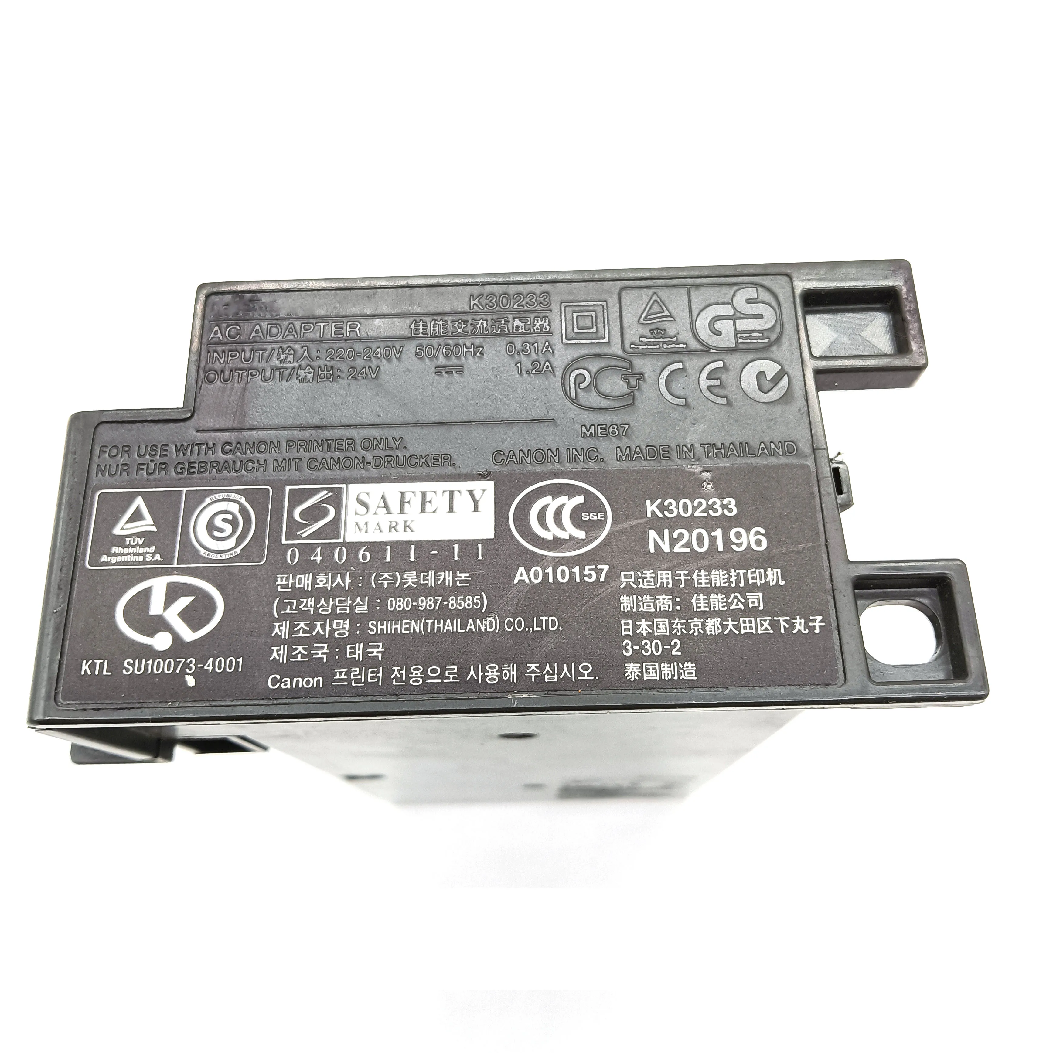 

Power Supply Adapter k30233 Fits For Canon PIXMA iP3000 iP3100