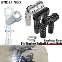 6 5motorcycle pullback handlebar risers straight adjust riser clamp for harley dyna sportster softail street bob touring models