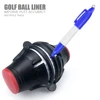 360 Degree Rotating Golf Ball Liner Marker Template Accuracy Aids Golf Tools 4