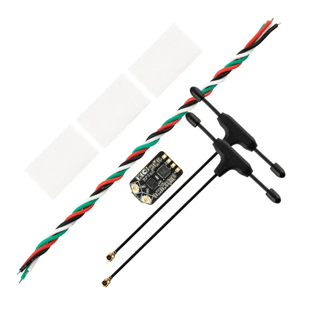 

RadioMaster RP3 ExpressLRS 2.4ghz V3.0 Nano Receiver Dual Antenna RC Airplane FPV