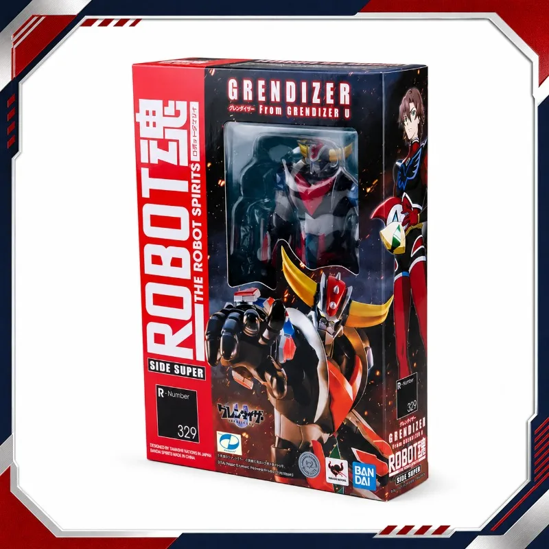 Фото Оригинальная фигурка Bandai ROBOT Side Super 329 Grendizer из аниме Grendizer U, модель робота Damashii Mecha, игрушка, подарок №1