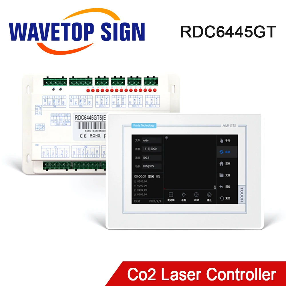 Контроллер WaveTopSign Ruida RDC6445GT обновленная система управления лазером Co2 для