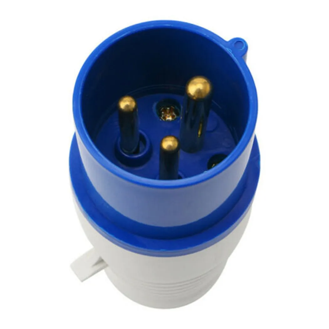 

+EARTH Industrial Waterproof Plug Socket 16A 2P 3 EARTH SOCKETS + EARTH* INDUSTRIAL IP44 MALE/FEMALE PIN PLUGS