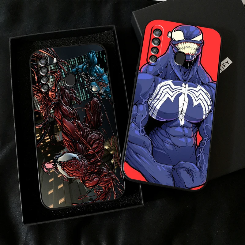 

Marvel Venom COOL Phone Case For Samsung Galaxy A32 4G 5G A51 4G 5G A71 4G 5G A72 4G 5G Carcasa Soft Back Coque Silicone Cover