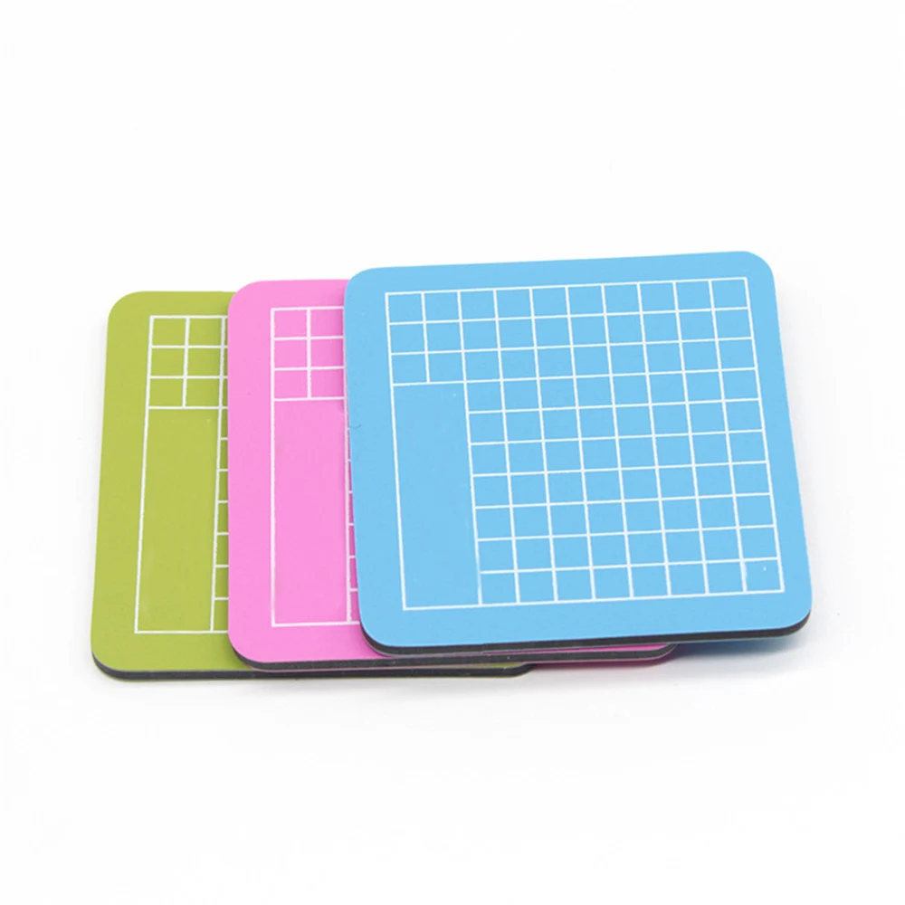 

1pc 6x6cm Mini Cutting Mats Handmade Template PVC Durable Non-slip Cutting Paper Pad Engraving Art Tool Cutting Board