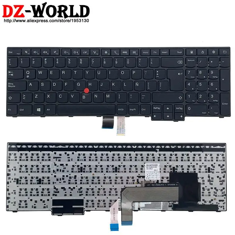 

New Original LAS Latin Spanish Keyboard for Lenovo Thinkpad E550 E550C E555 E560 E565 Laptop 00HN003 00HN040 00HN077