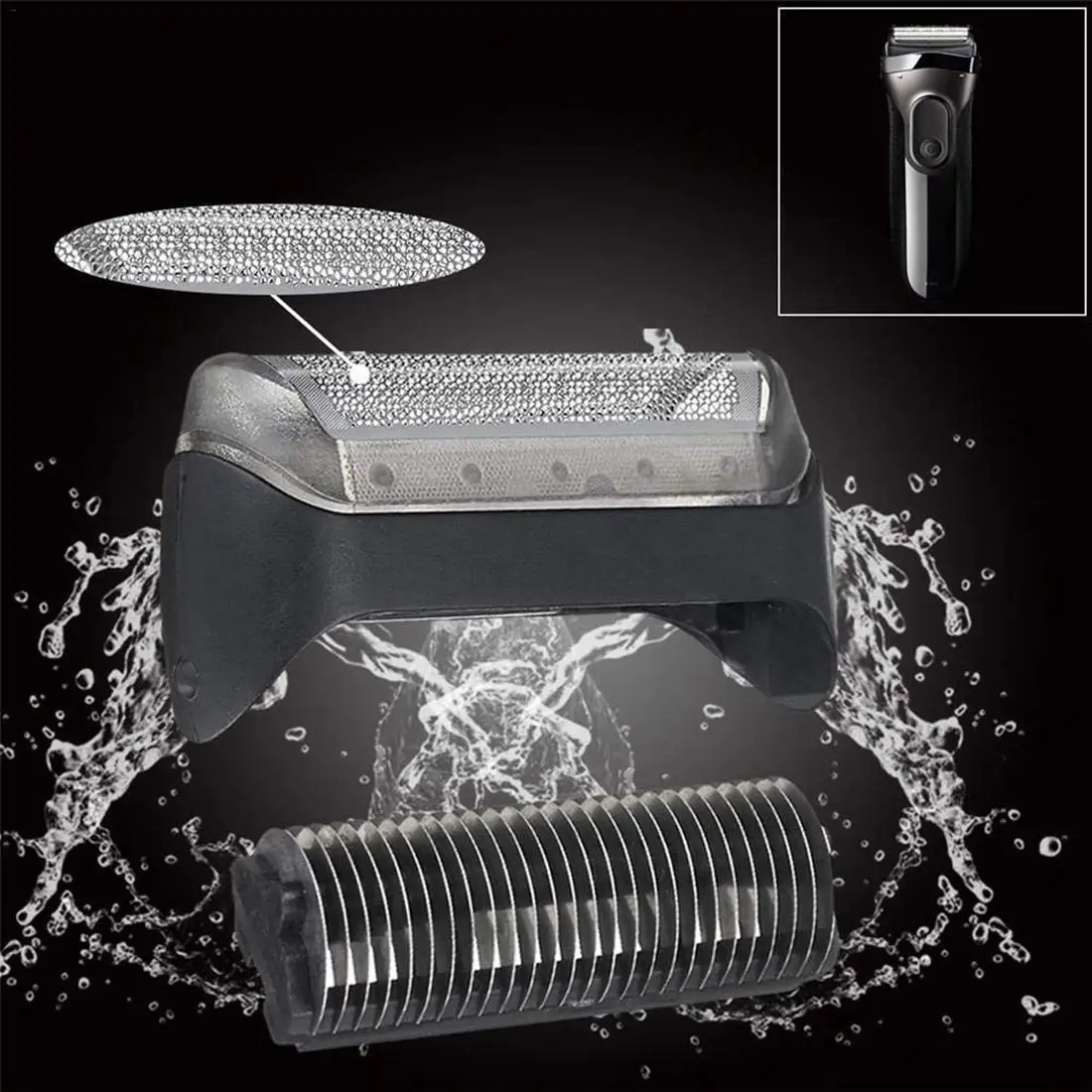 Фольга и резак для Braun Cruzer 10B 20B замена серии 1000 CruZer 1 2 3 4 Z20 Z30 Z40 Z50 Z60 2615 2675 2775