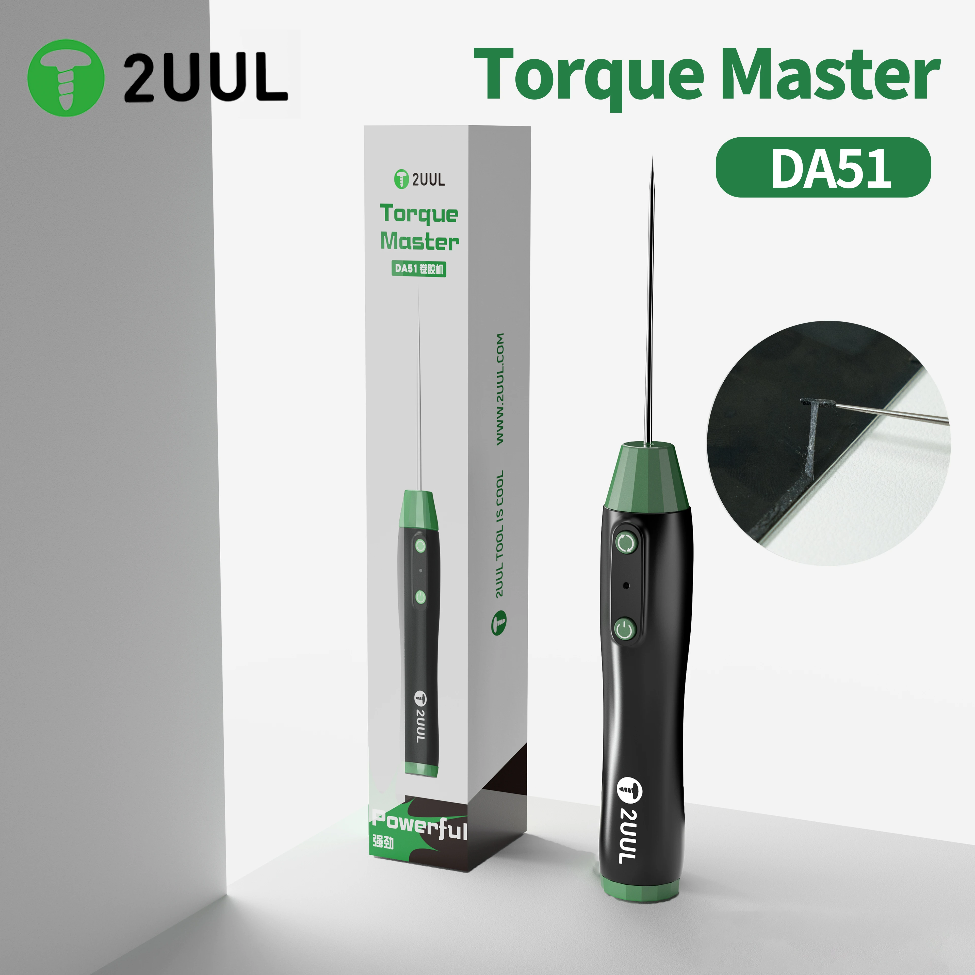 

2UUL DA51 Ремонт и очистка клея Подходит для ремонта и очистки экрана мобильного телефона, планшета, станка для удаления клея