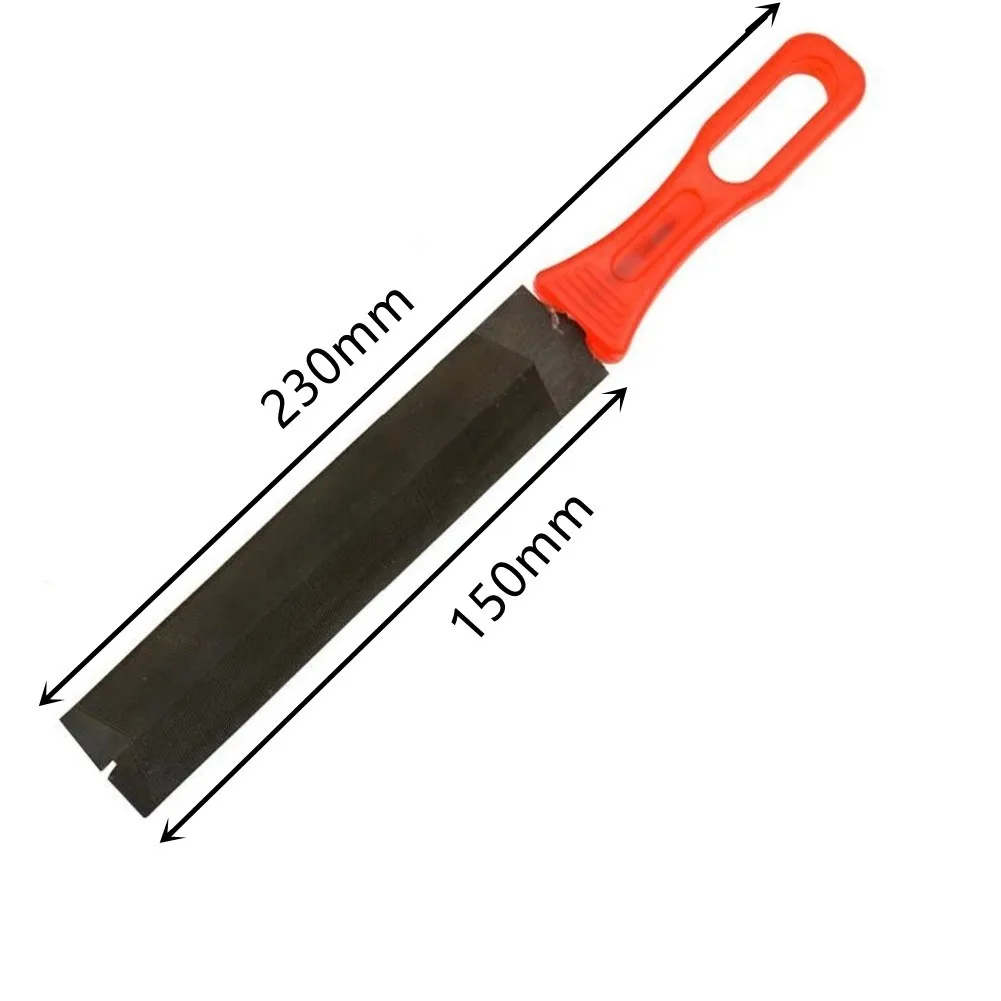 

Brand New Durable Grinding Rasp Tool Practical Rhombic 150/200mm Saw Files 1pcs Sharpe Steel+Rubber Straightening
