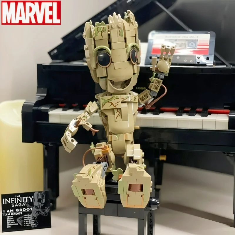 I Am Groots 76217 сборочный набор игрушек для мальчиков сборка дерева модель игровой