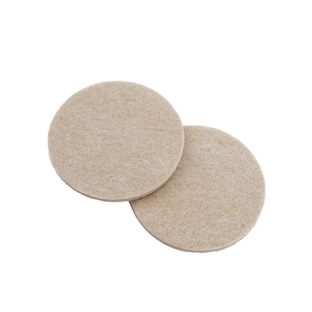 

100Pcs Furniture Foot Pads Leg Skid-Resistance Round Feet Mats Heavy-Duty Shock-Absorber Self-Adhesive Protector Pad