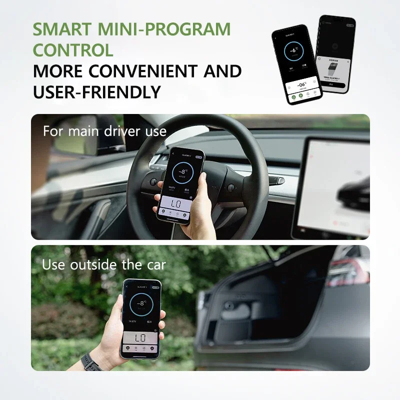 NovaAcc Багажник Автомобильный Холодильник 16л для Tesla New Model Y 2025 Juniper Компрессор