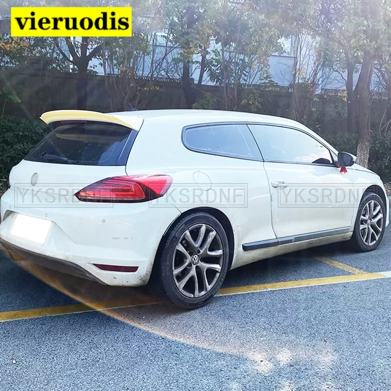 

VOTEX Style Scirocco Glossy Black And Carbon Fiber Rear roof Lip Wing spoiler For Volkswagen VW Scirocco 2009 - 2019 (Not For R)