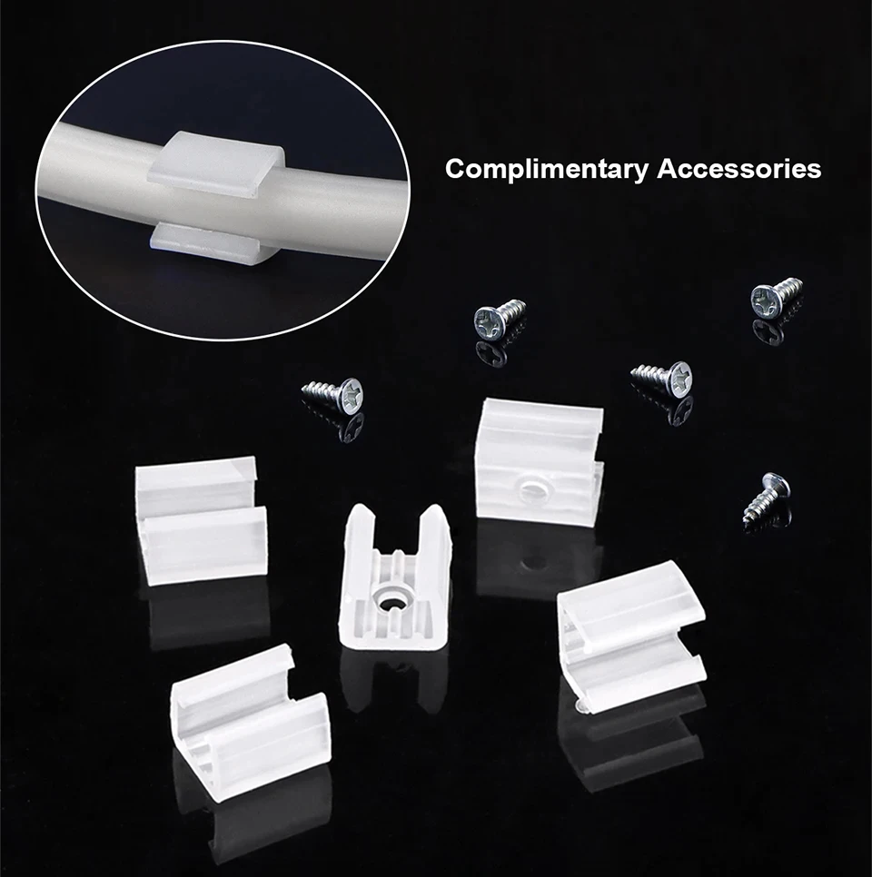 

Крепежный зажим для световой ленты