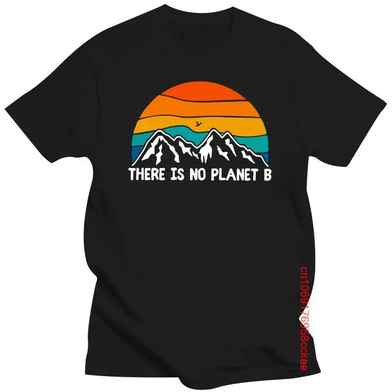 

New There Is No Planet B Shirts Women Aesthetic Nature Love Casual Summer T-shirt Fashion Save Mother Earth Slogan Tops Dropship