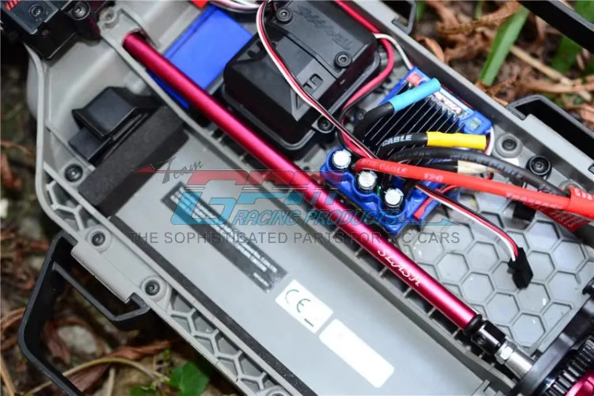 GPM Алюминиевый Основной вал с жесткими стальными концами для TRAXXA SLASH 4X4 LOW-CG