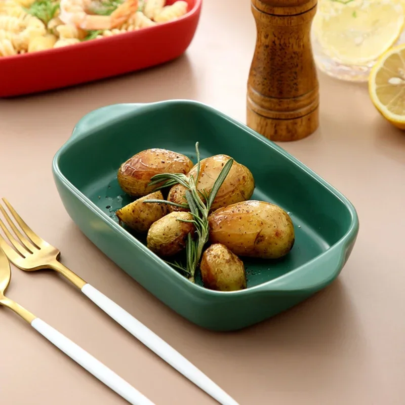 Фарфоровая противень для выпечки