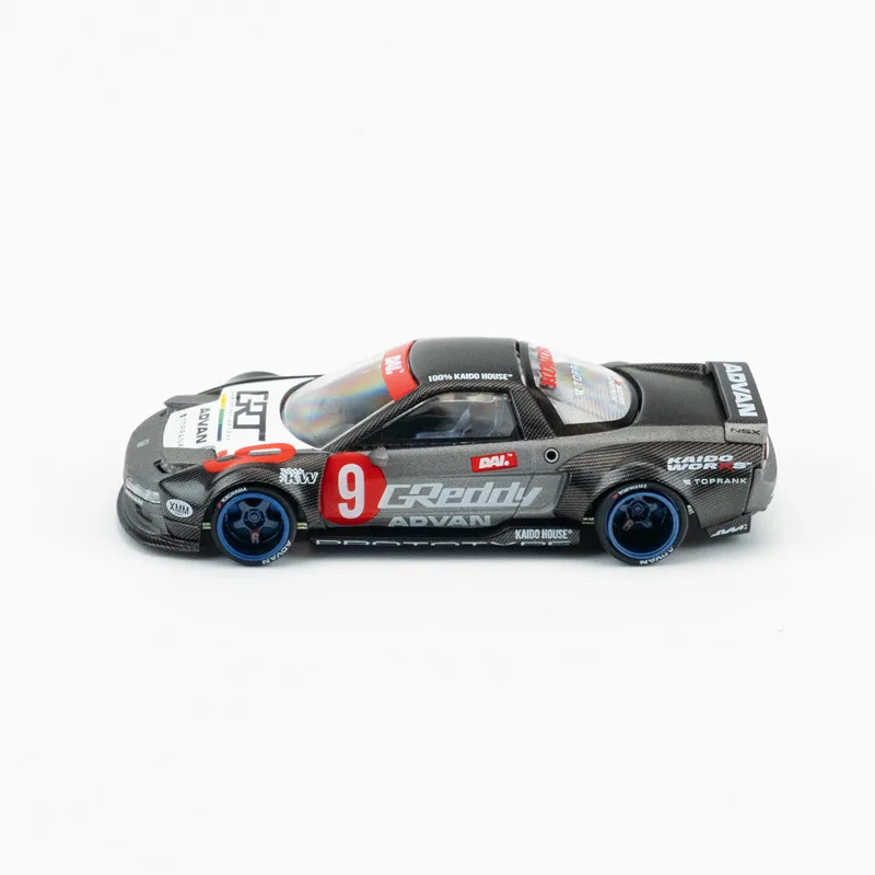 Фото Модель автомобиля Honda NSX Test Car Spec V1 из сплава, масштаб 1:64, Diecast Kaido House MINIGT №3