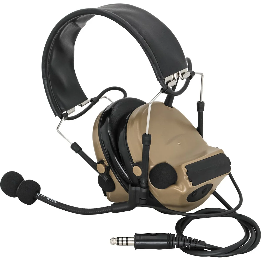 Tactical COMTAC II Headphones Hearing Protection Noise Cancelling Pickup Shooting Earmuffs COMTAC Tactical Headphones