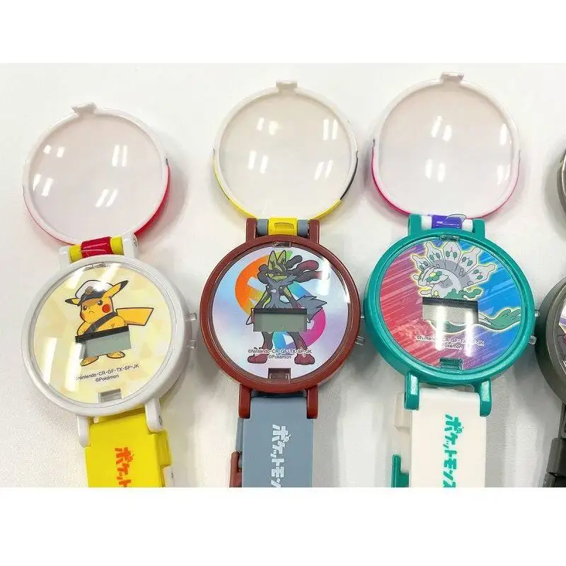 Фото Электронные часы-флип Takara Tomy Pokemon Pokeball Vol 2 Rayquaza Lapras ‌   Новинка! Игрушки-часы в капсулах Gashapon для мальчиков №4
