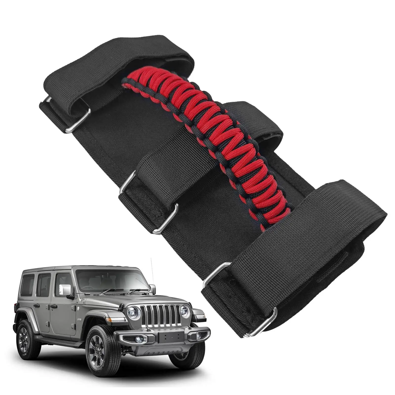 

Roll Bar Handles Universal Car Grab Handle Roll Bar Grab Handles Grip Handle For Sports Paracord Roll Bar Handles