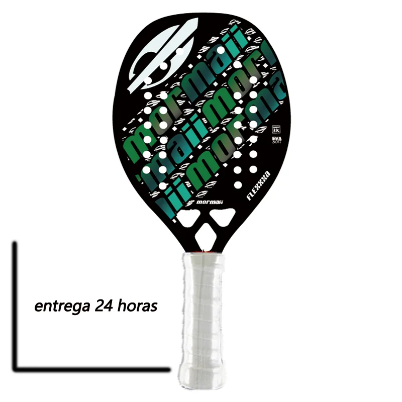

Beach Racket Full Carbon Fiber Professional Fashion Beach Tennis Racket Competition Training Entertainment Adult Unisex