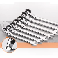 8 13mm flexible head wrench set key ratchet pulley tool ratchet wrench combination wrench ratchet set