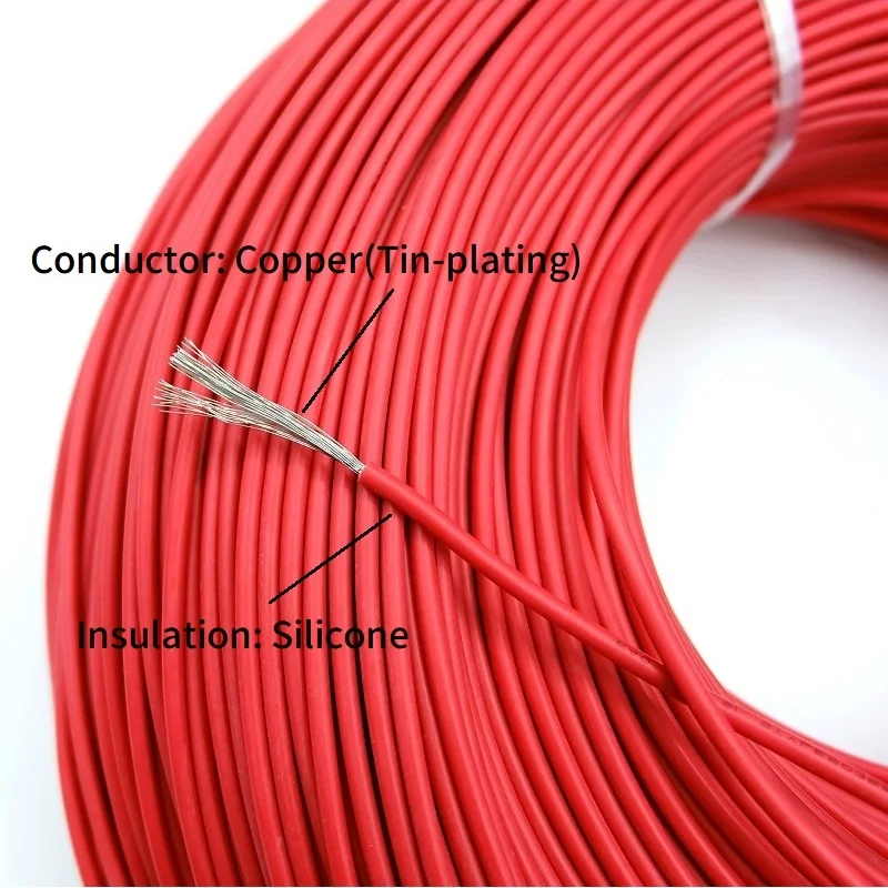 Медный провод UL3239 3 кВ гибкий светодиодный Нур для светодиодного освещения