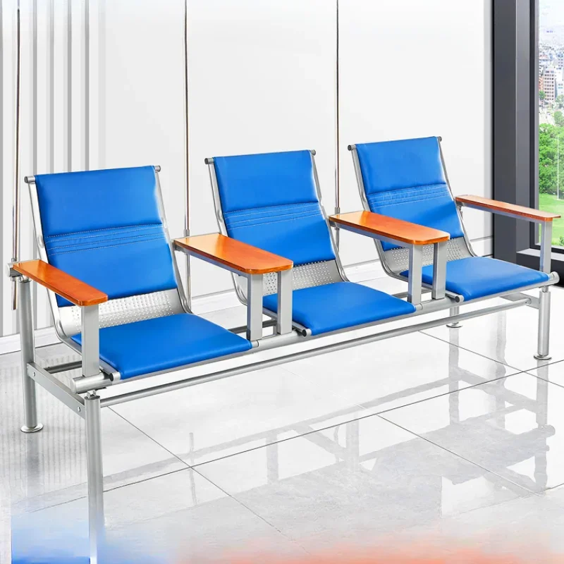 Стул инфузионный для одного человека больничное длинное амбушюрное кресло трех