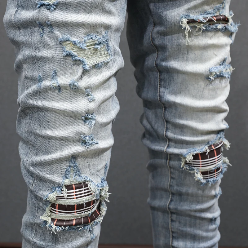 Рисунок 5 - Джинсы мужские Стрейчевые в стиле ретро