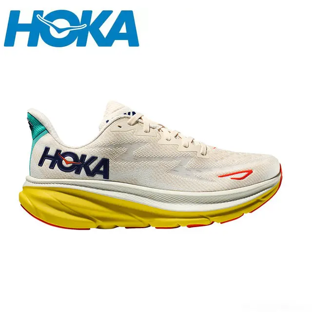 

Hoka Clifton 9 Original Running Shoes Mens Women's Lightweight Cushioning Marathon Breathable Highway Trainer Sneakers