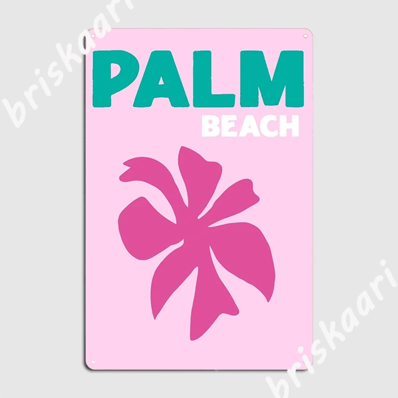 

Пальмовый пляж, металлические знаки, таблички, Клубная вечерние НКА, паб, гараж, дизайн, оловянный знак, плакат
