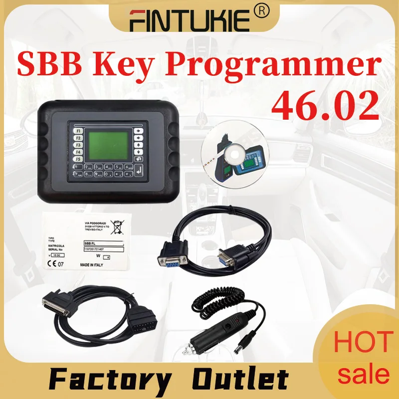 

SBB 46.02 Key Programmer For Multi-Brands SBB Auto Car Key High Quality Latest Version