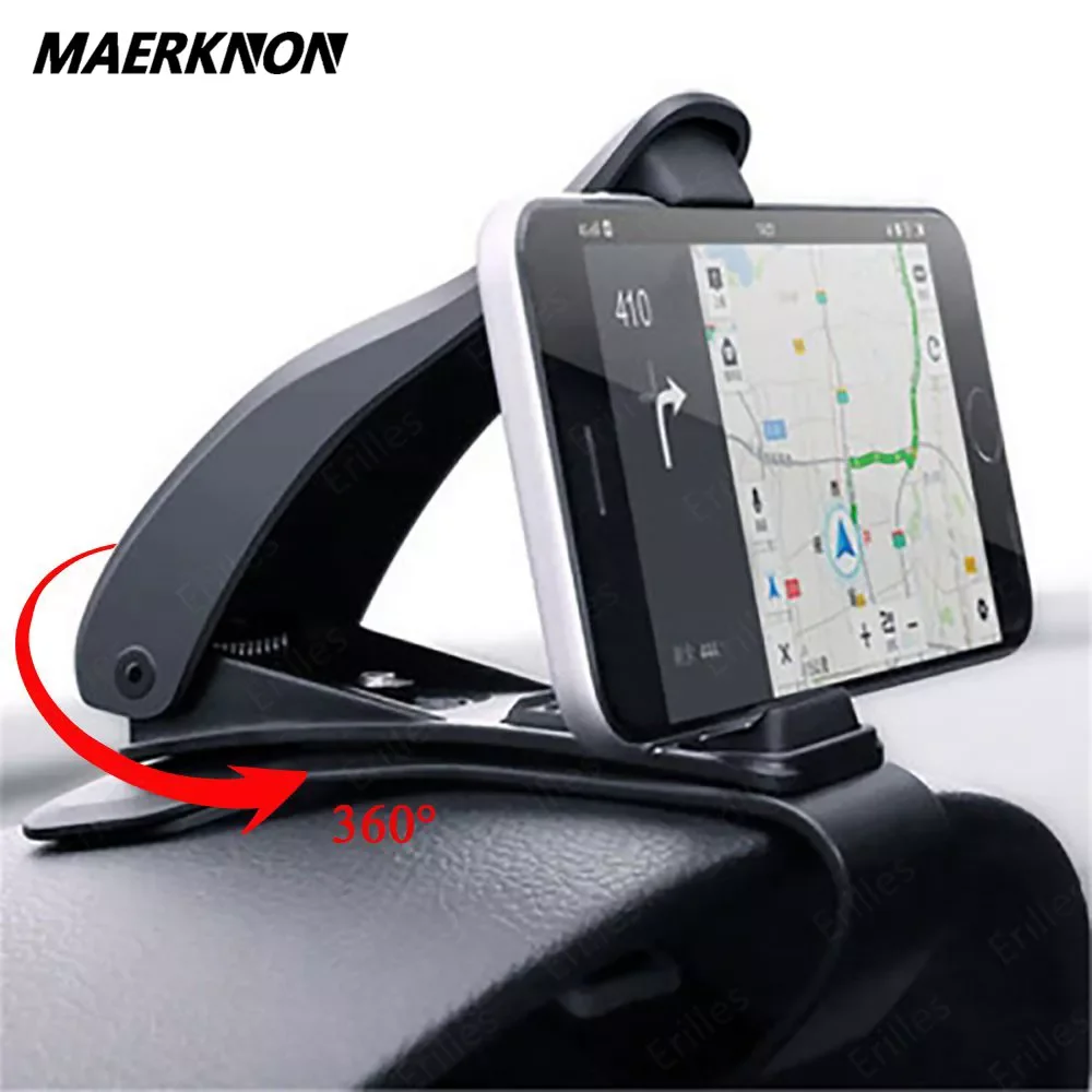 

For iphone 12 pro max xiaomiUniversal Dashboard panel Car Phone Holder Clip GPS Mount Stand Display phone accessories Support
