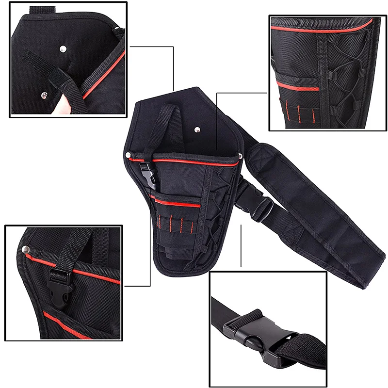 Водонепроницаемая сумка-кобура для инструментов поясной кошелек дрели гаечных