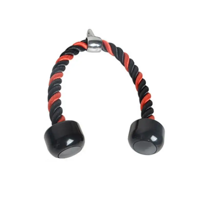 

Nylon Biceps Triceps Muscle Pull Rope Drawstring Exercise Machine Attachments