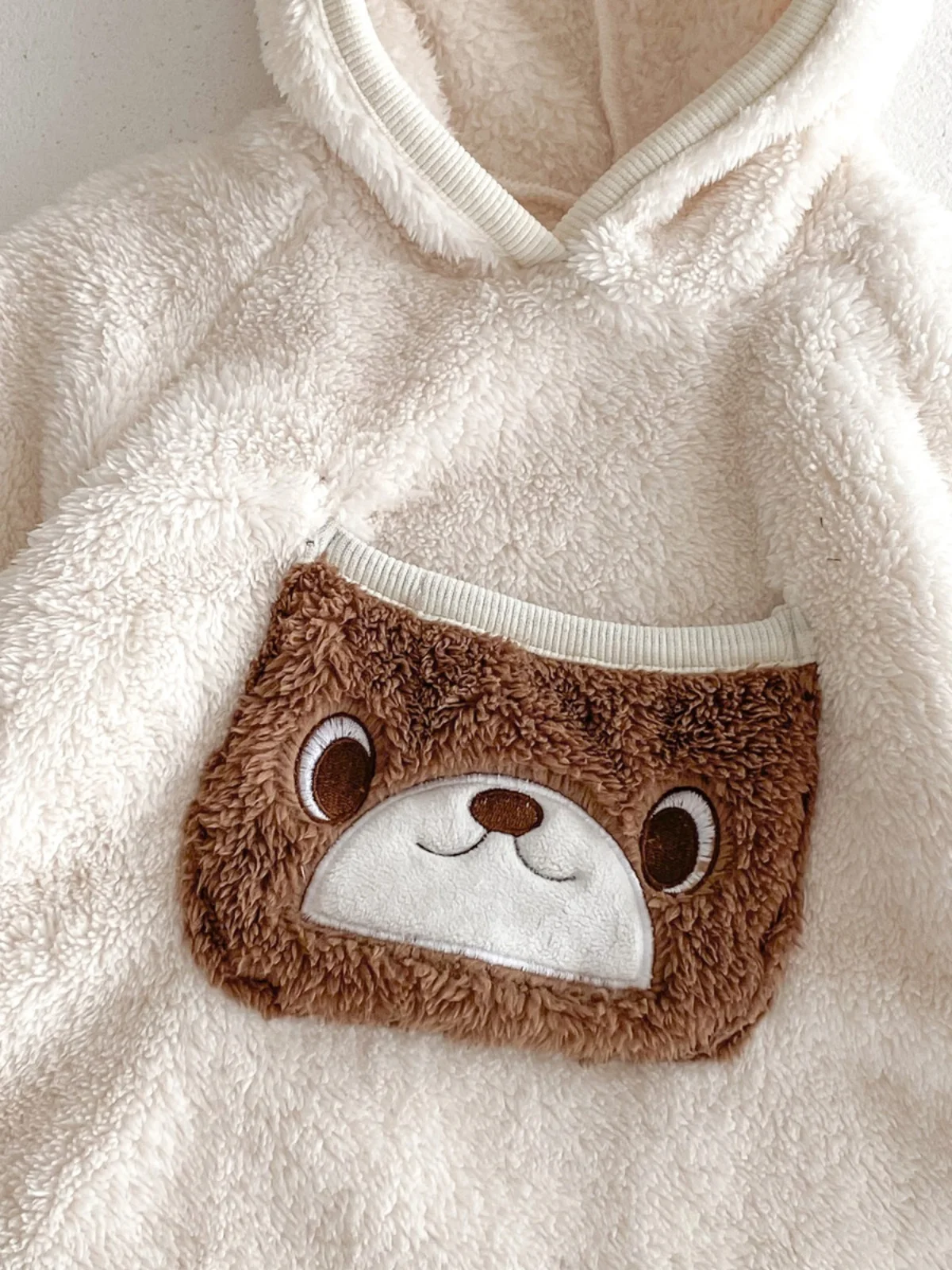 2024 корейский осенне-зимний двусторонний плюшевый теплый комбинезон детский с