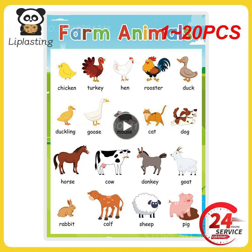 

1~20PCS Kid Educational Math Posters Addition Subtraction Multiplication Division for Elementary Perschool Baby Learning Toy