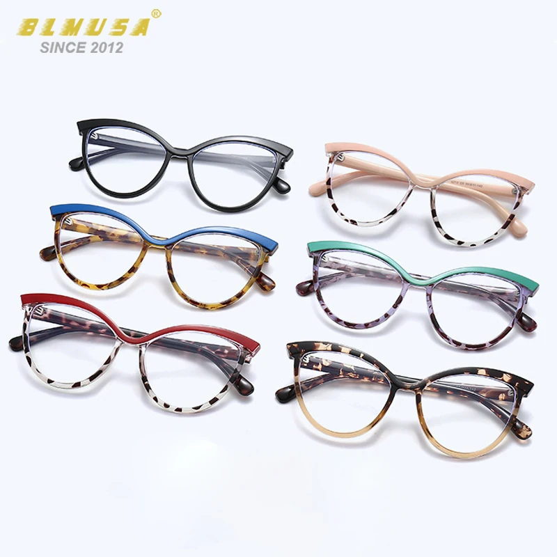 Очки BLMUSA женские фотохромные Модные оптические аксессуары кошачий глаз с