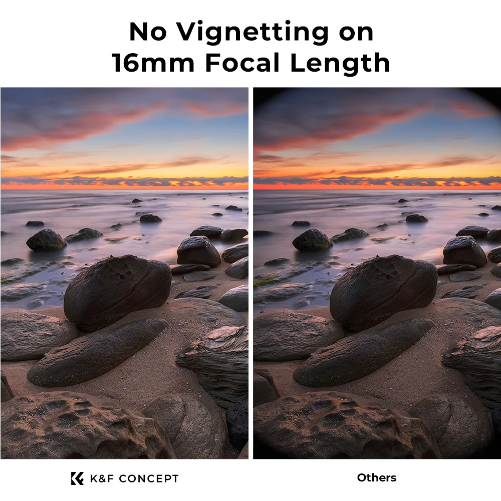 K&F Concept ND2 To ND400 37-82mm Slim Fader Variable Adjustable ND Neutral Density Lens Filter with Cleaning Cloth Free Shipping