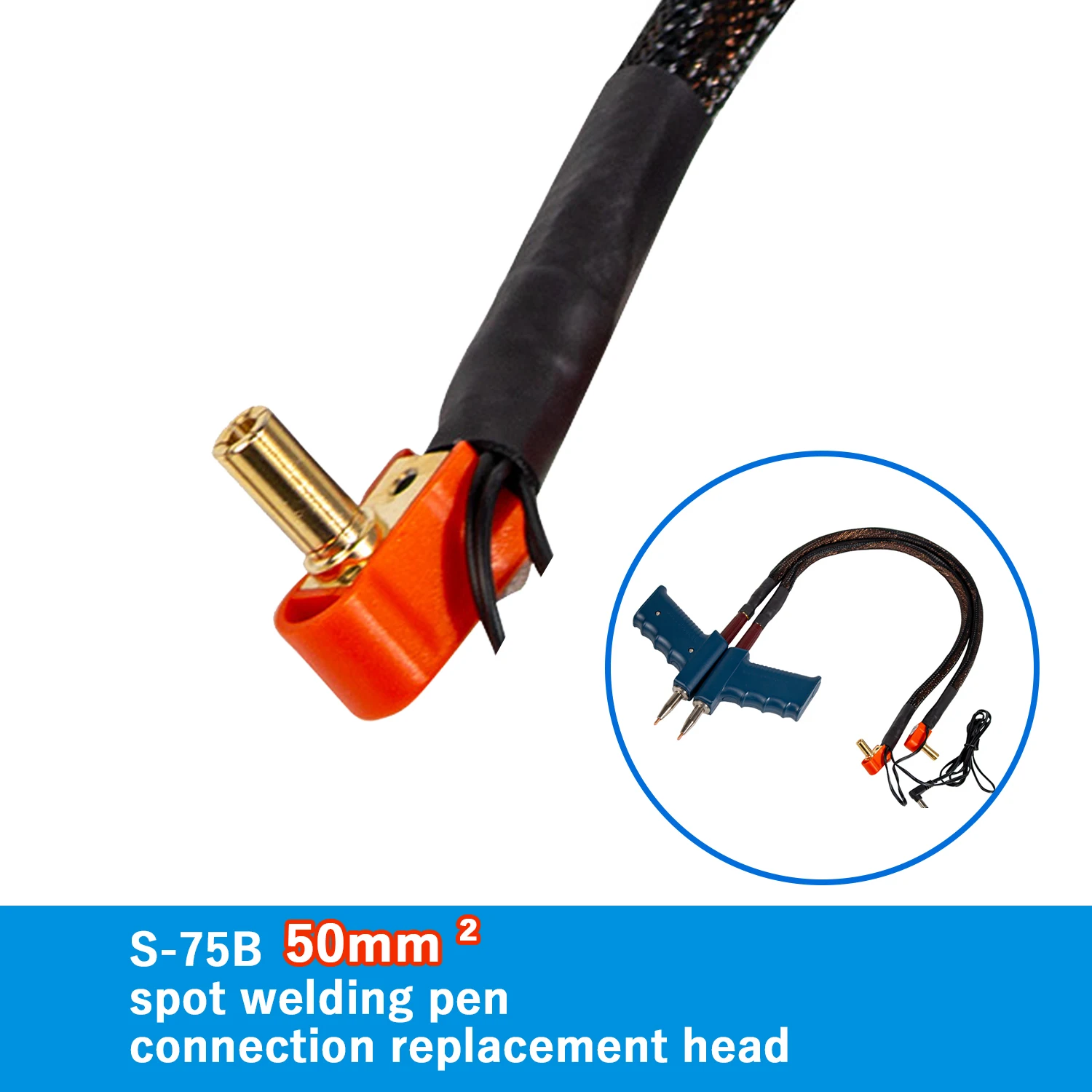 

Сменная заглушка для ручки точечной сварки Heltec 02H 50мм