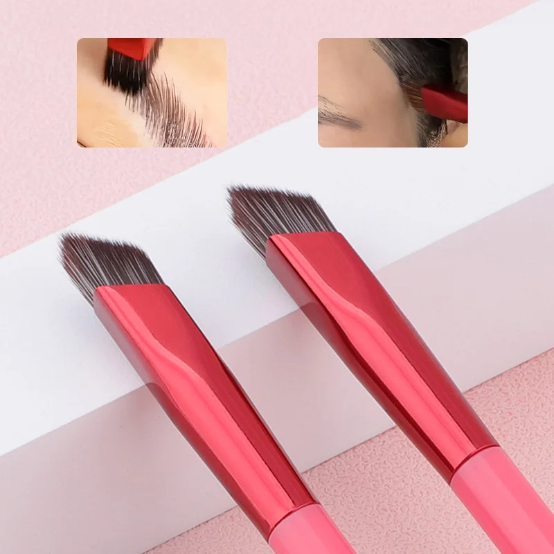 

New Wild Eyebrow Brush Multifunction Simulated Eyebrow Hair Makeup Brush Contour Eyeshadow Concealer Square Make Up Brushes