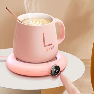USB Heating Coaster Birthday Christmas Wedding Gift Warm Coaster Heating Base
