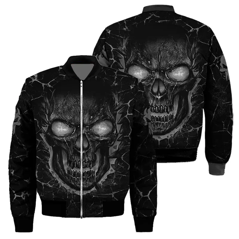 

Mens puffer jacket 3D Printed Mens Casual Flight Bomber Jackets Unisex Harajuku Winter Thick Cotton Jacket for men style