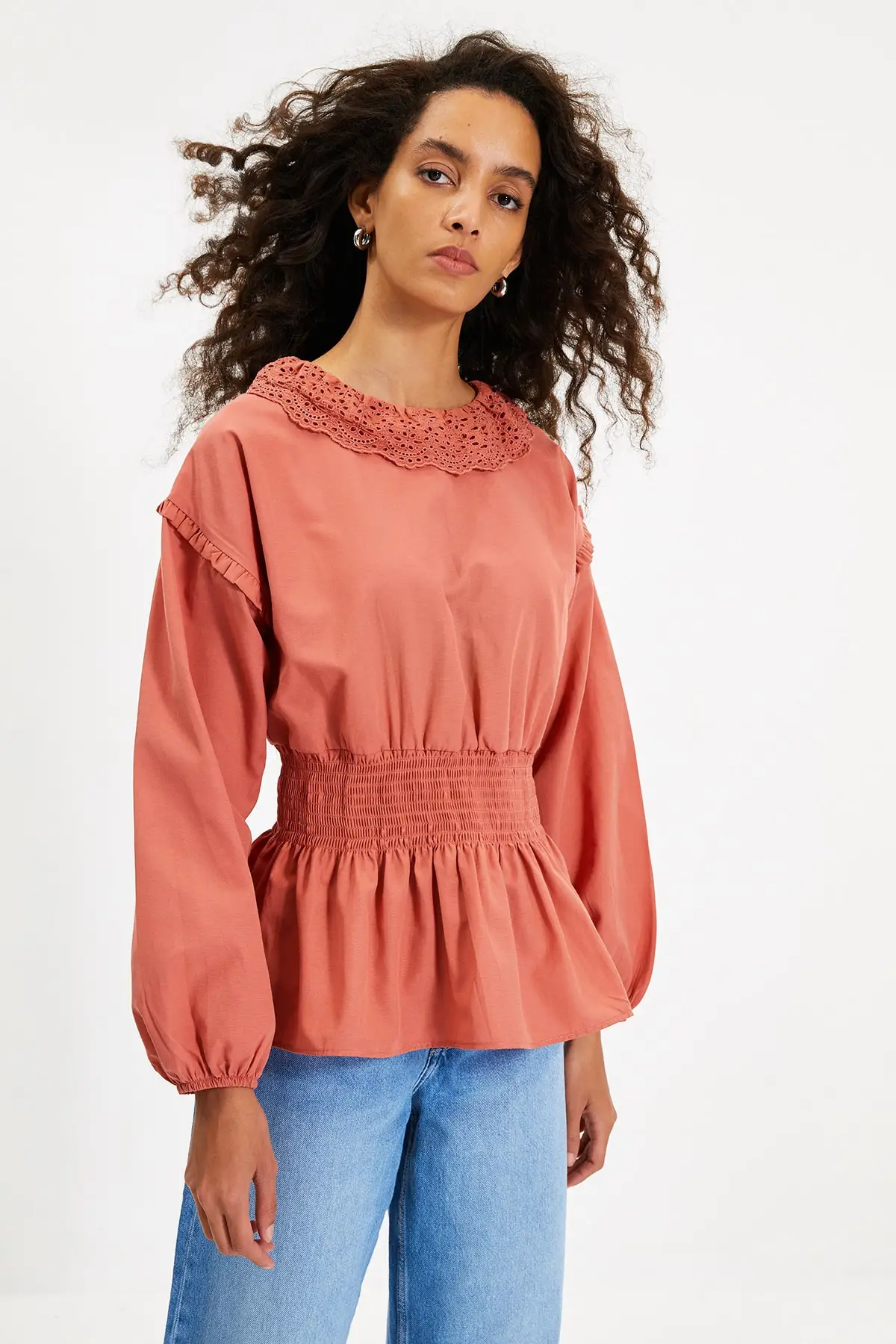

Trendyol Gipeli Bluz TWOAW22BZ0844