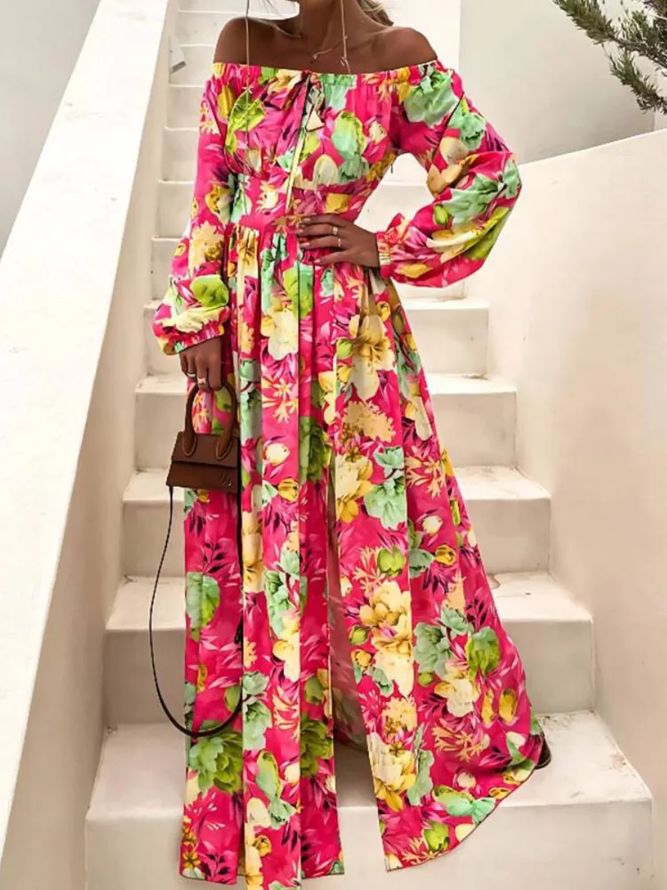 

Элегантное Длинное платье на одно плечо с открытой спиной, женское сексуальное облегающее платье для вечерние НКИ, модель 2022 года, Повседне...