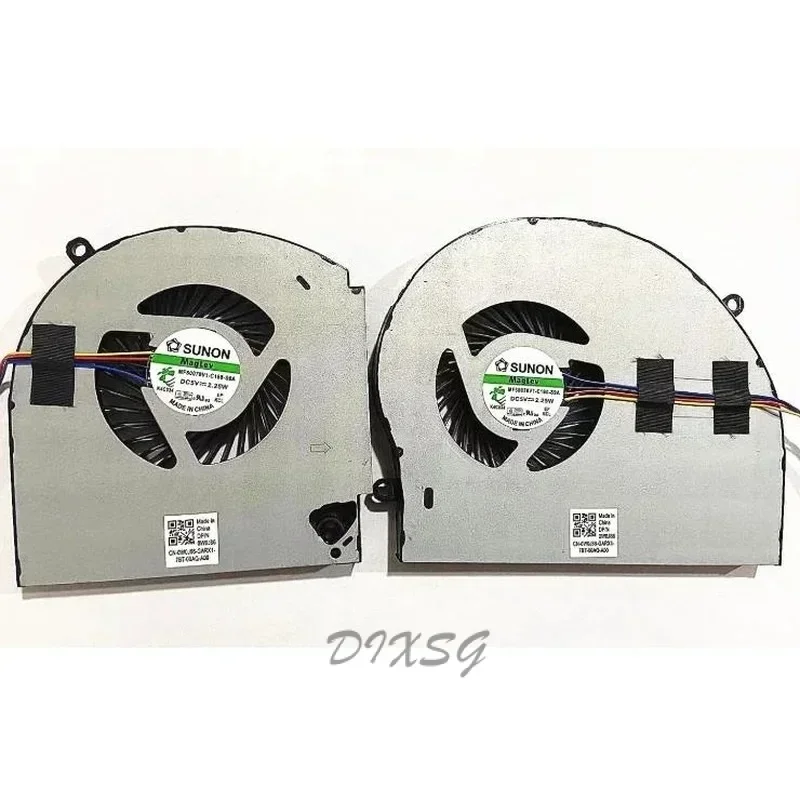 Новый вентилятор охлаждения процессора и графического для ноутбука Dell Alienware 17 R4 R5