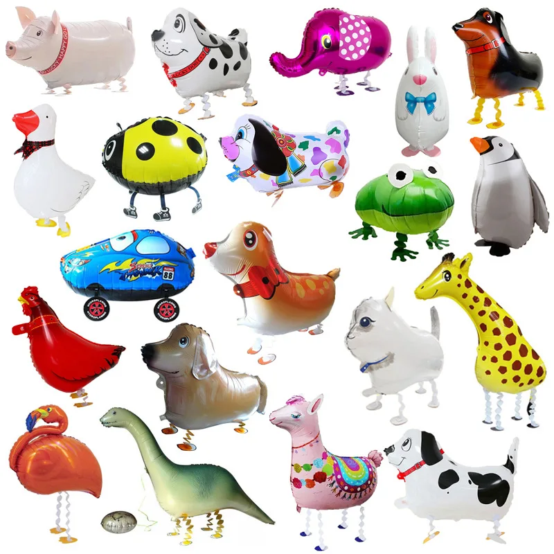 

Cheap 1pcs Anime Pet Aluminum Film Helium Balloon Baby Shower Decor Animal Toy Balloon Home Children Birthday Party Decoration