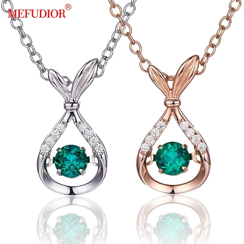 

Цепочка с подвеской MEFUDIOR, серебро 925 пробы, 0,25 карата